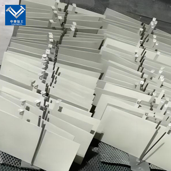 Platinum-plated anode